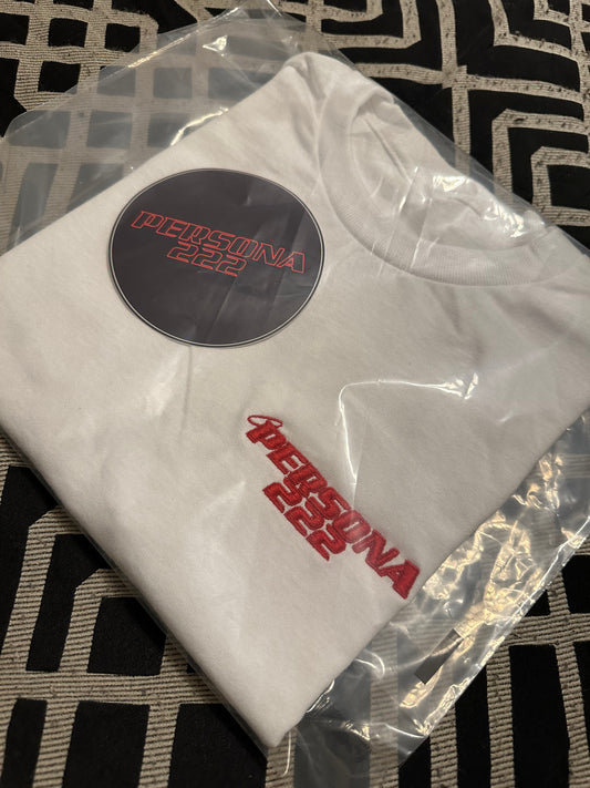 Persona 222 REDonWHITE T-Shirt